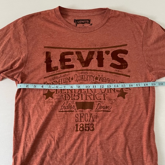 Levi’s Graphic Tee T-Shirt Medium M - Picture 6 of 7